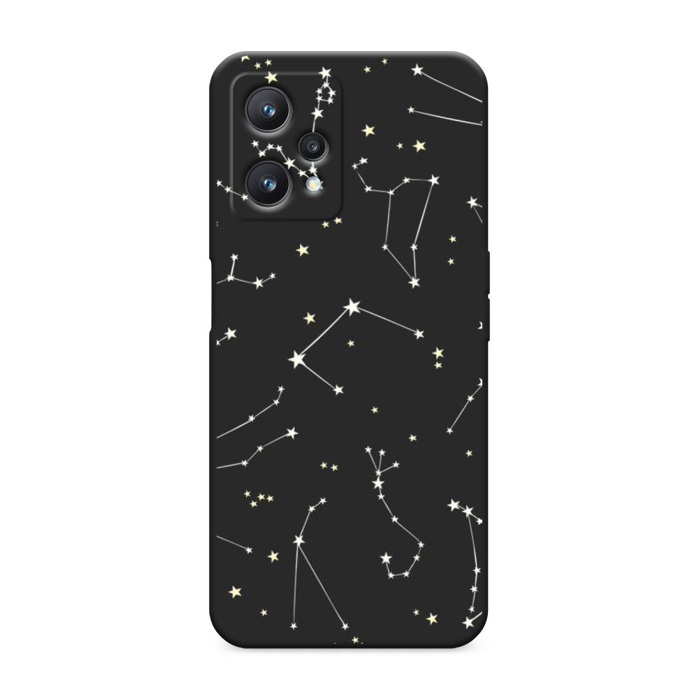 

Матовый силиконовый чехол "Созвездия" на Realme 9 Pro, Разноцветный, 258852-1