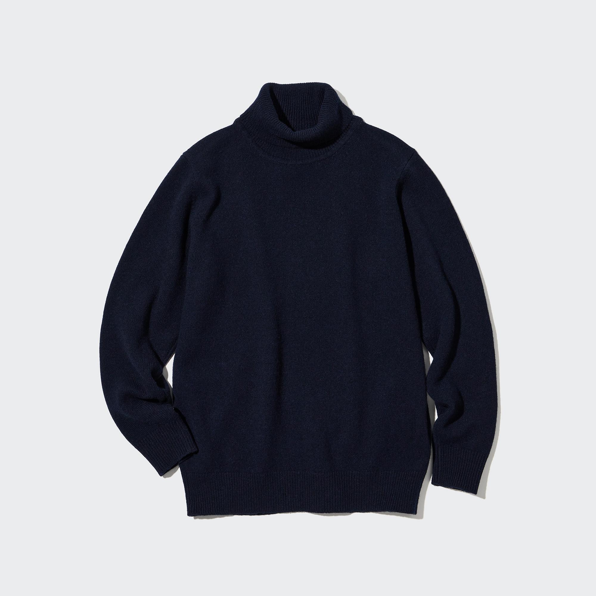 

Водолазка мужская UNIQLO 451598COL69 синяя M (доставка из-за рубежа), 451598COL69