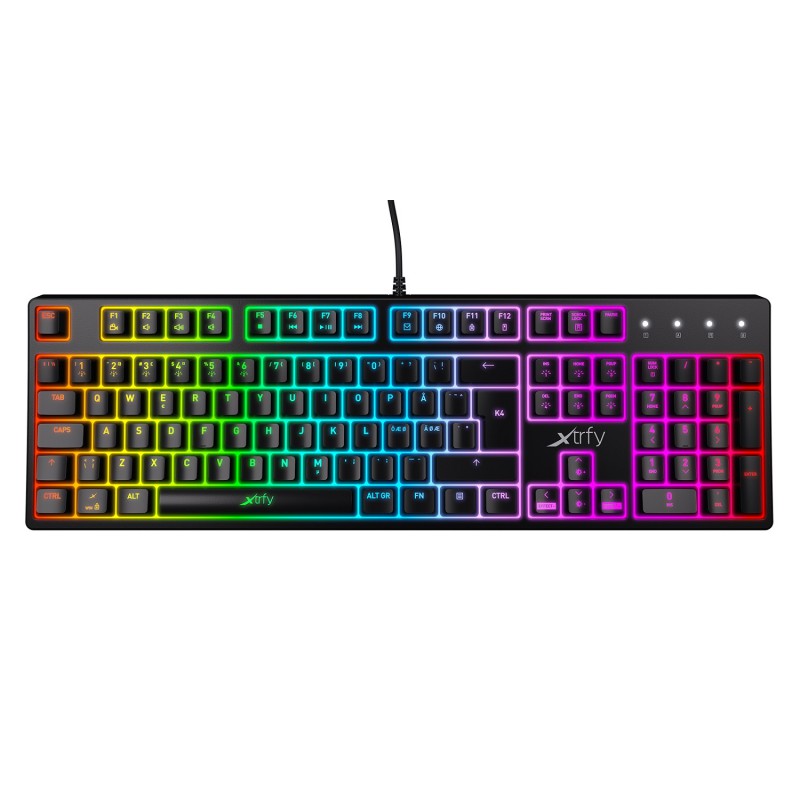 фото Клавиватура xtrfy k4 rgb black (xg-k4-rgb-r-rus)