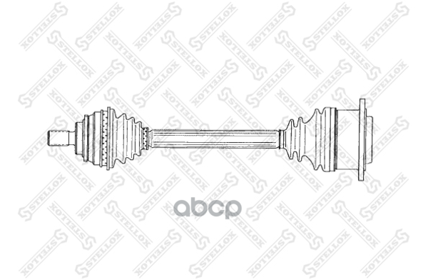 

Приводной вал Stellox 1581768SX