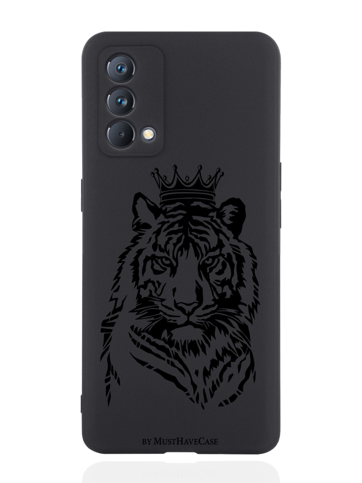 

Чехол MustHaveCase для realme GT Master Edition Тигр с Короной черный