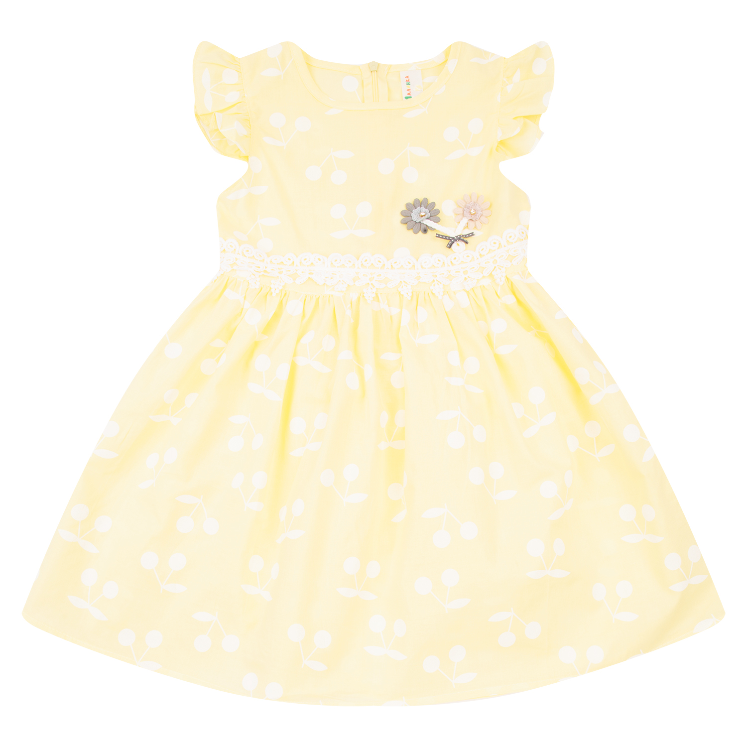 фото Платье детское малинка ss20qbdd33/yellow р.104