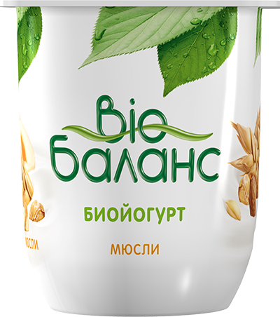 

Йогурт Bio Баланс мюсли 2,8% 125 г