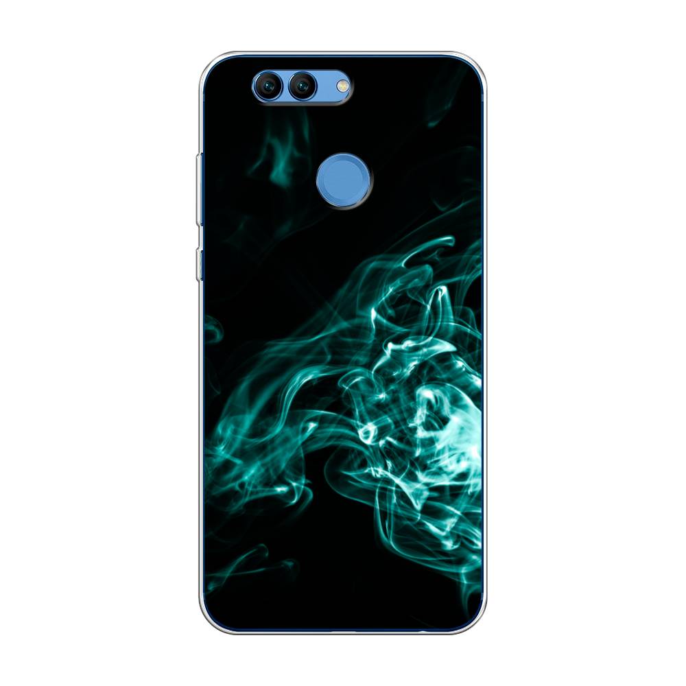 

Чехол на Huawei Nova 2 "Дым", Голубой;черный, 62950-3