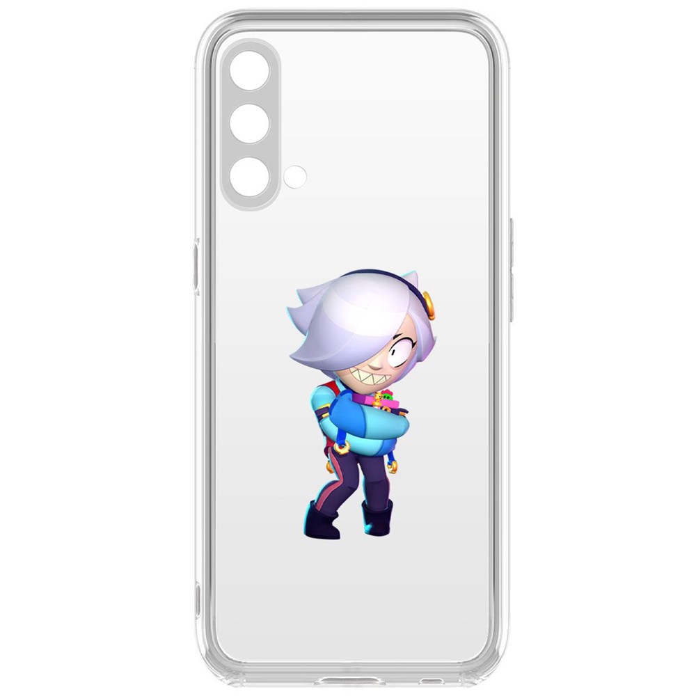 

Чехол-накладка Brawl Stars-Колетт для OnePlus Nord CE 5G, Прозрачный