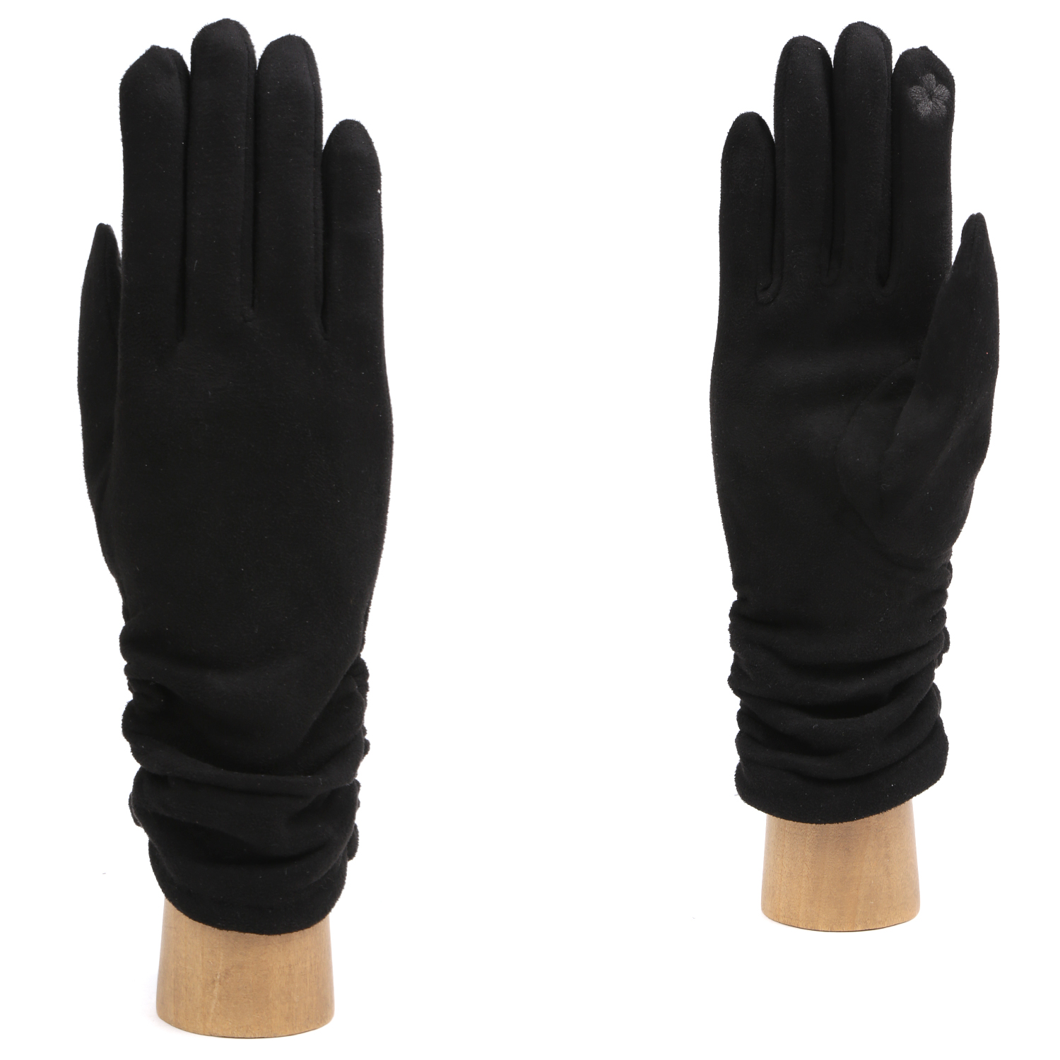 Перчатки женские FABRETTI JDF5-1 черные
