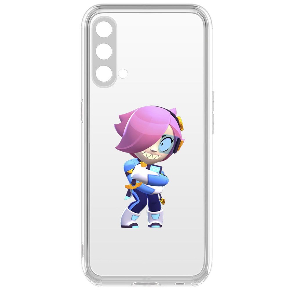 

Чехол-накладка Brawl Stars-Колетт Навигатор для OnePlus Nord CE 5G, Прозрачный
