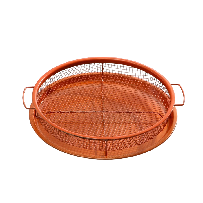 

Противень Теропром антиприграрное покрытие, цвет коричневый d=32x32, 3574466