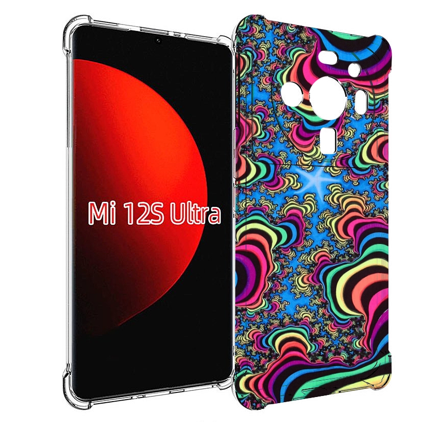 

Чехол MyPads щупальца иллюзия для Xiaomi 12S Ultra, Прозрачный, Tocco
