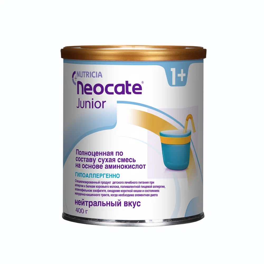 Сухая смесь Nutricia NEOCATE Junior на основе аминокислот 400 гр (652710)