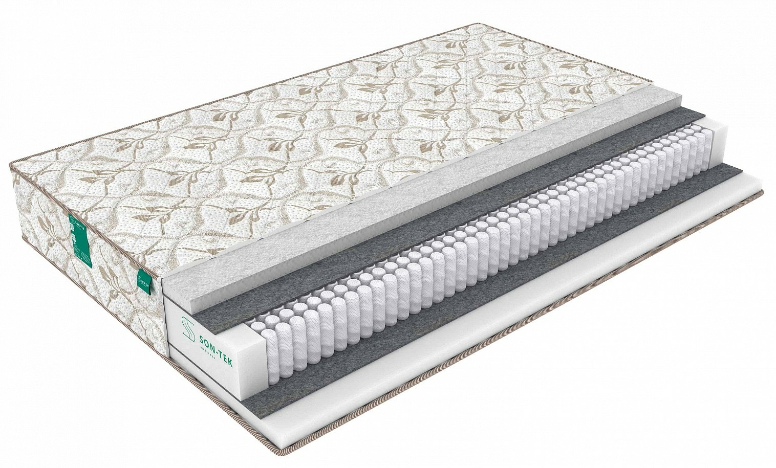 

Матрас Sleeptek Perfect Strutto Foam 180х190, Белый;коричневый, Perfect Strutto Foam