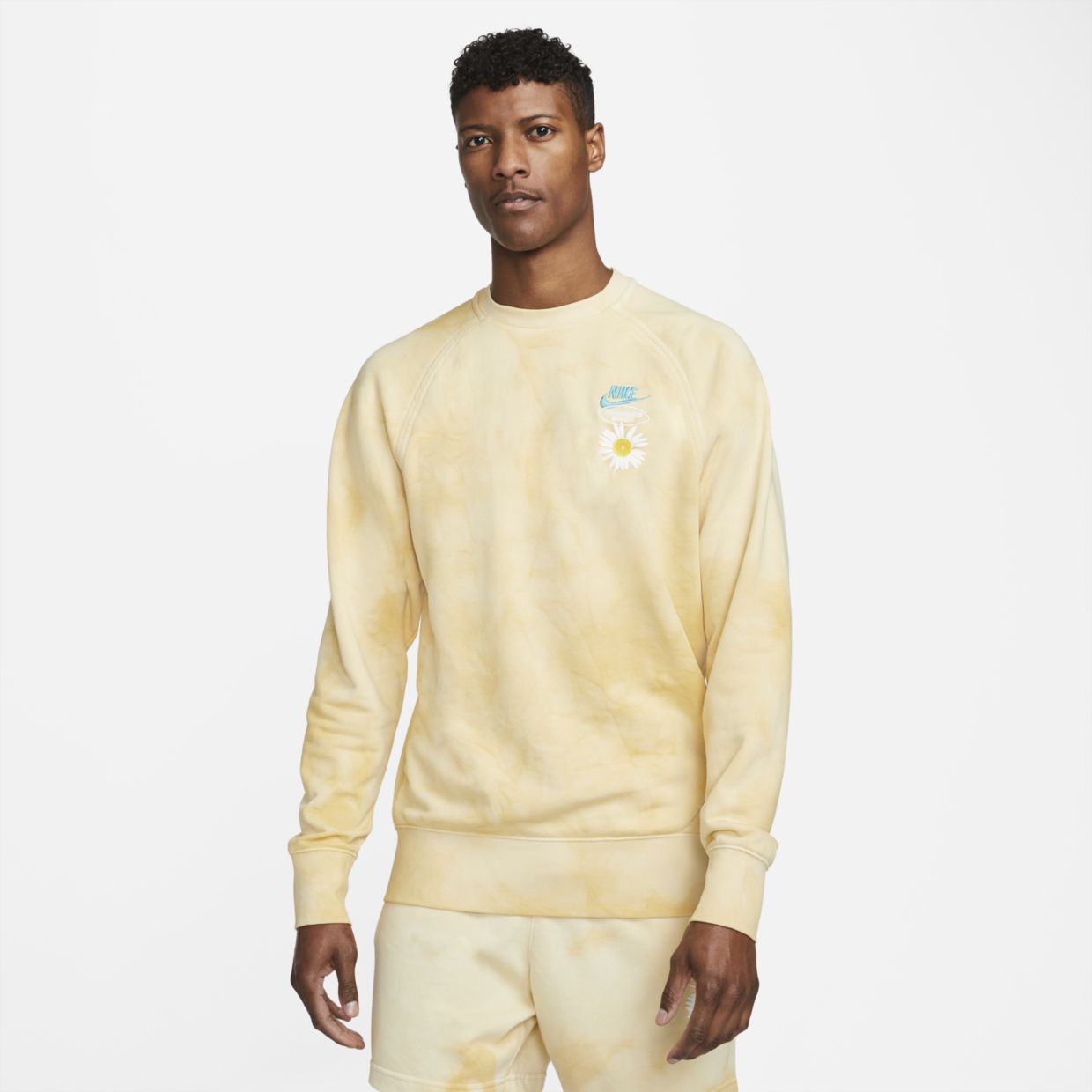 

Свитшот мужской Nike DM5010 желтый L, DM5010