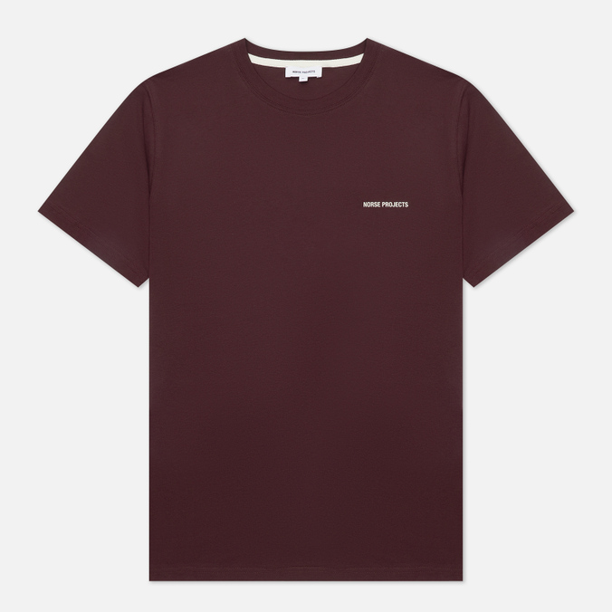 фото Футболка мужская norse projects n01-0561 бордовая s