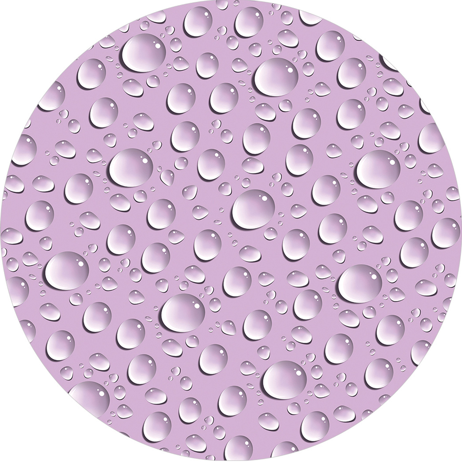 Парео женское JoyArty Капли воды розовое, 150x150 см