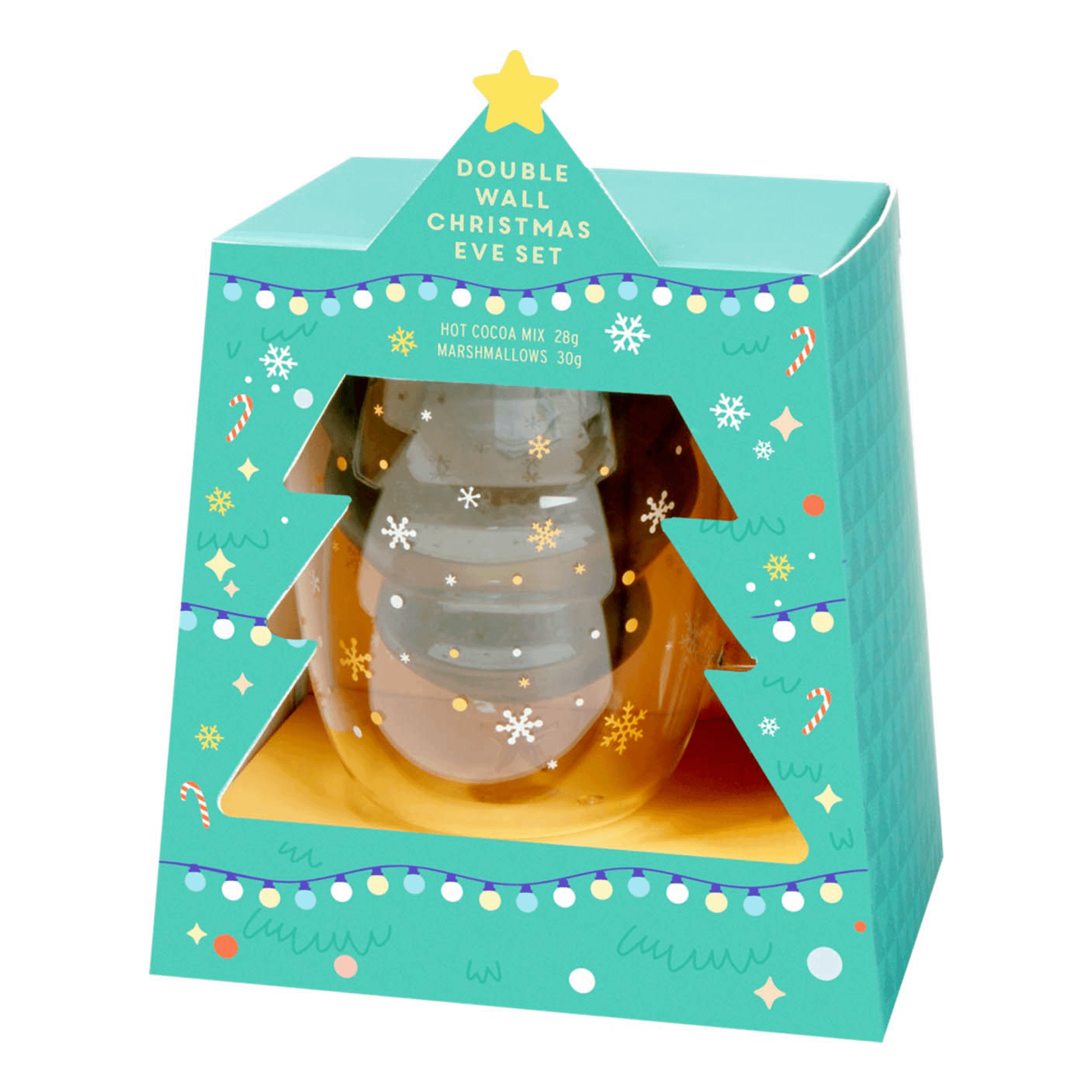 

Продуктовый подарочный набор Double wall Christmas eve set 360 г