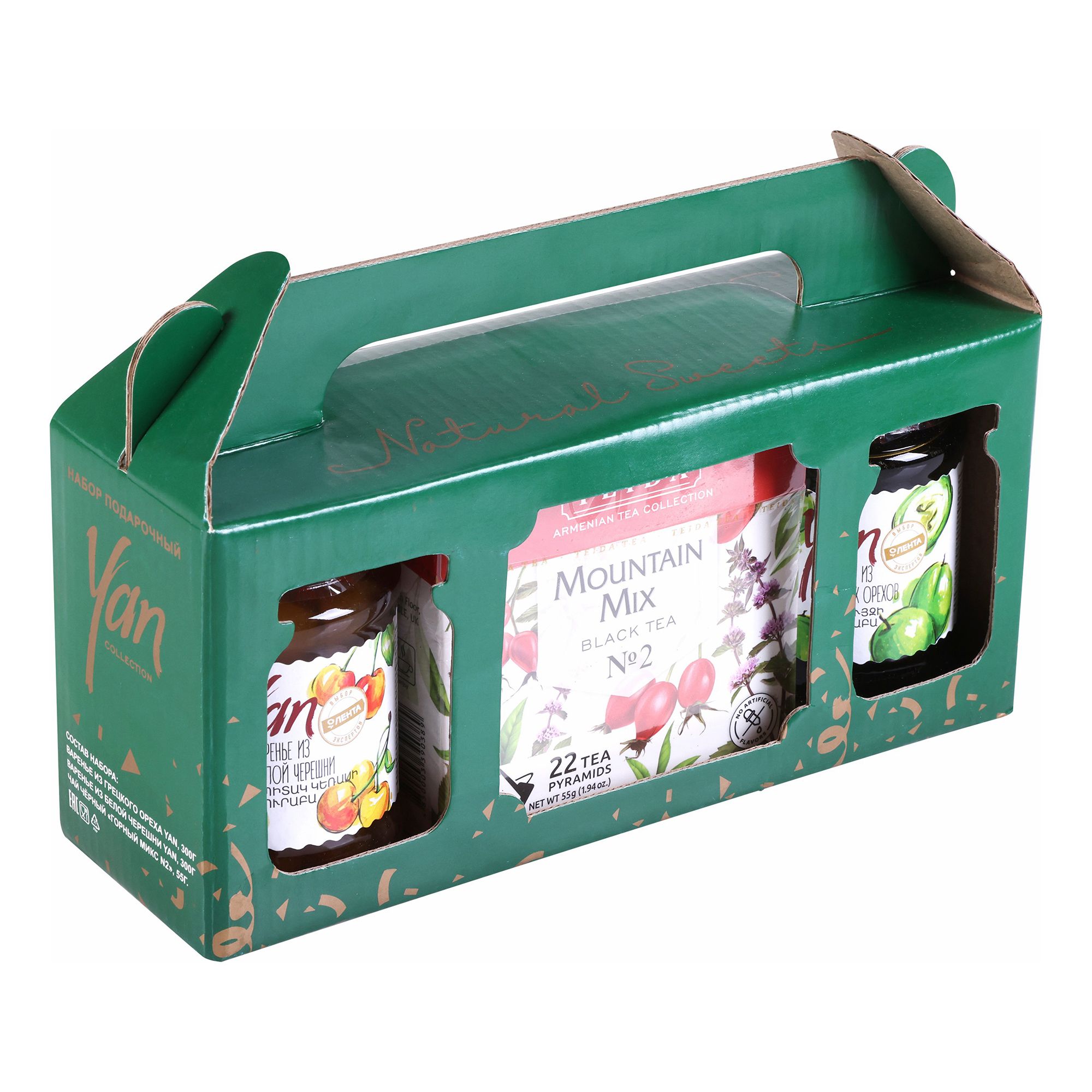 

Продуктовый подарочный набор Yan Collection 655 г