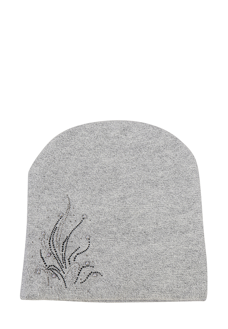 

Шапка бини женская Daniele Patrici A43472 серая, Серый, A43472