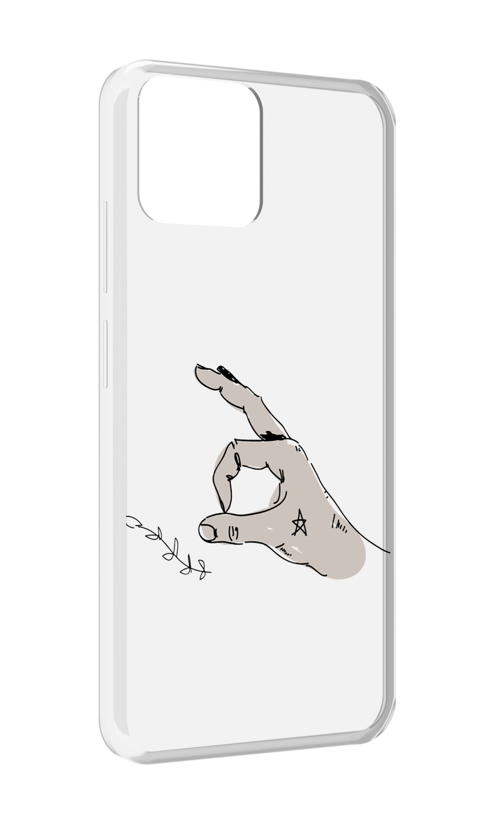 

Чехол MyPads кольцо для Blackview A95, Прозрачный, Tocco