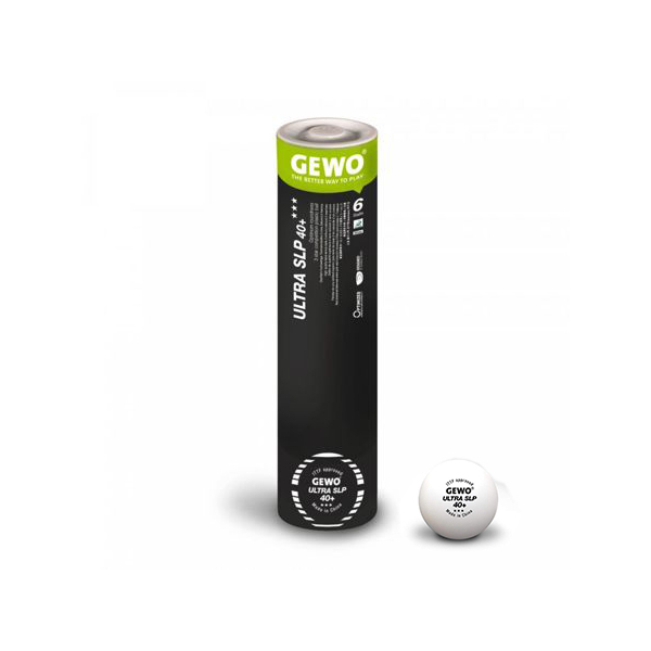 Теннисный мяч Gewo SL Ultra SLP 6 шт. белый