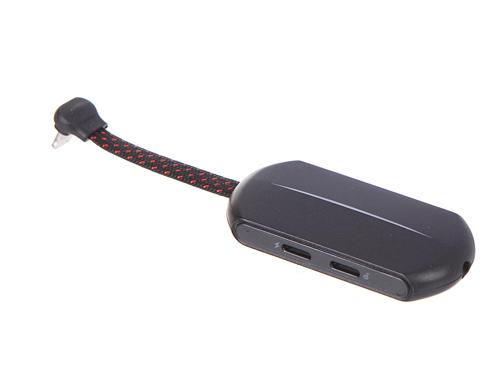 

Аксессуар Baseus 3-in-1 Lightning Male to Dual Lightning & 3.5mm Female Adapter L47 Black, CALL47-01