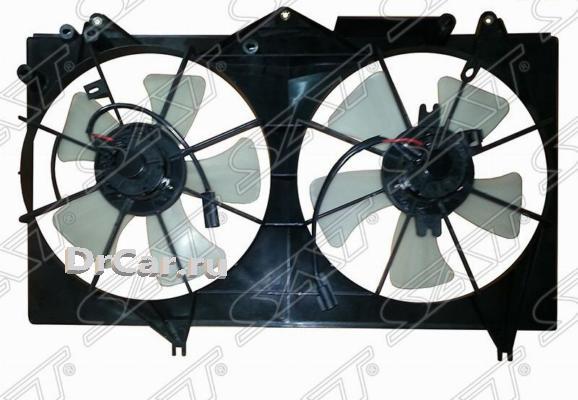 фото Sat диффузор радиатора в сборе toyota camry 1/2az 01-06/solara 2az 03-08