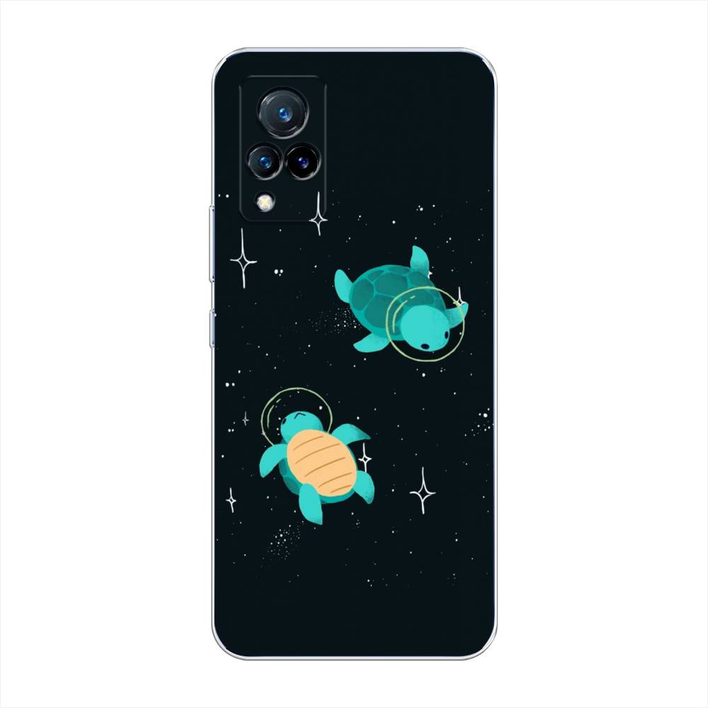 

Чехол Awog на Vivo V21 "Черепашки космонавты", Разноцветный, 264350-4