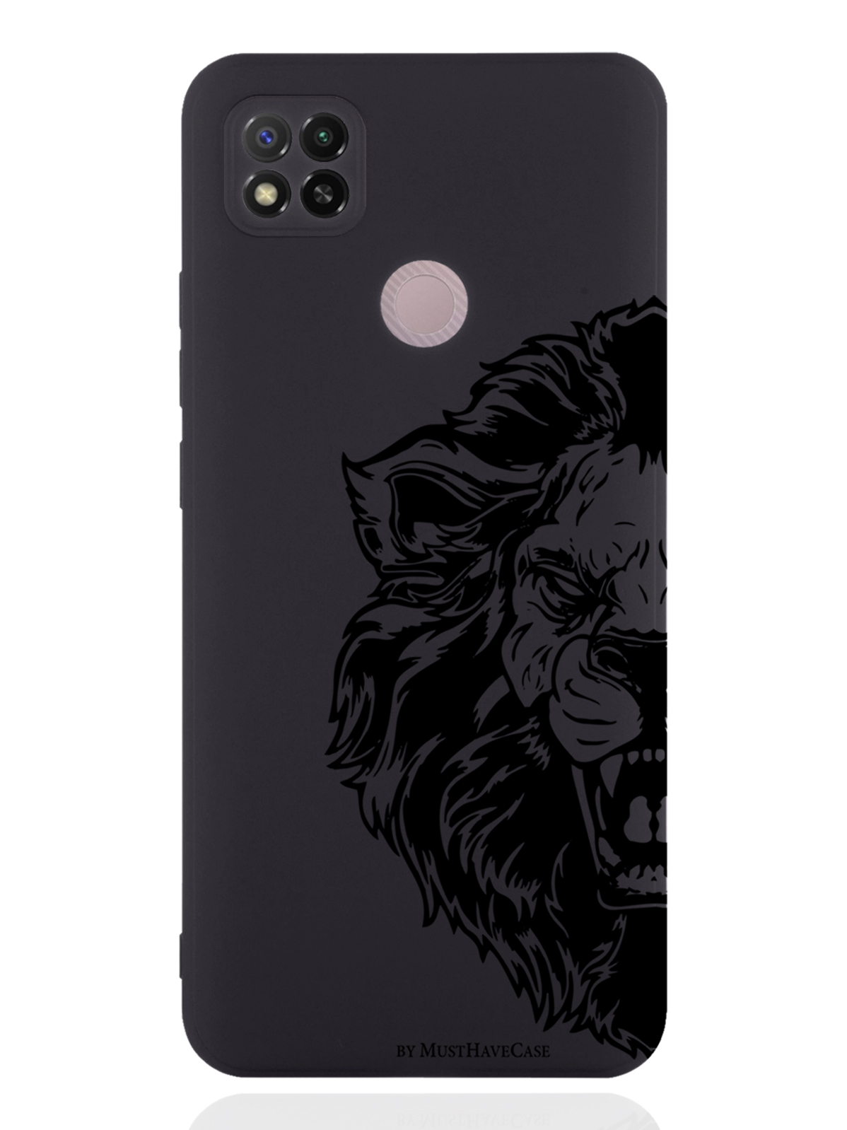 

Чехол MustHaveCase для Xiaomi Redmi 9C Король Лев черный, Черный;коричневый