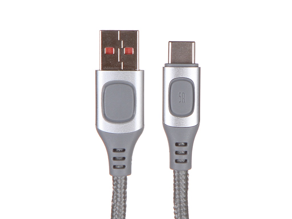 Аксессуар Baseus Flash Multi-protocol USB - Type-C 5A 2m Silver CATSS-B0S