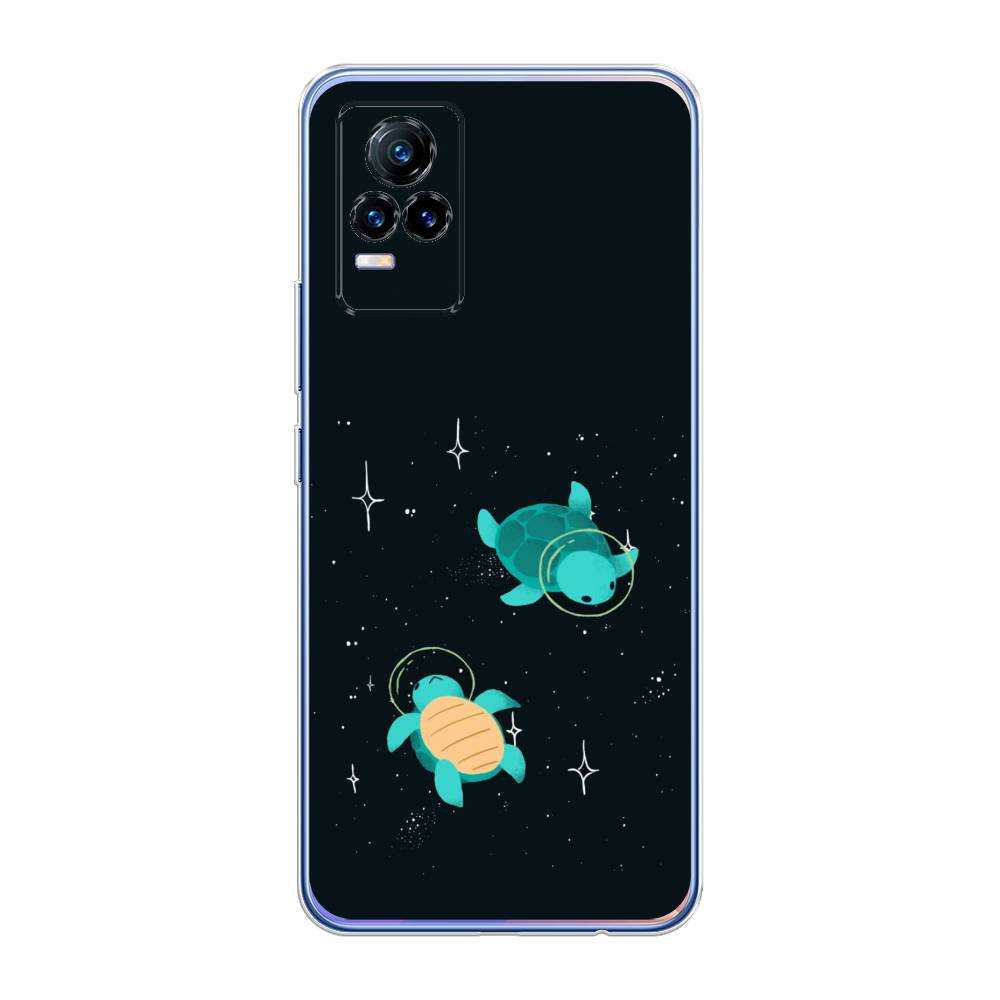 

Чехол Awog на Vivo V21e 4G "Черепашки космонавты", Разноцветный, 264550-4