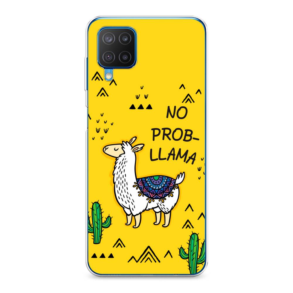 

Чехол Awog на Samsung Galaxy M12 / Самсунг M12 "No probLLama", Разноцветный, 2102650-2