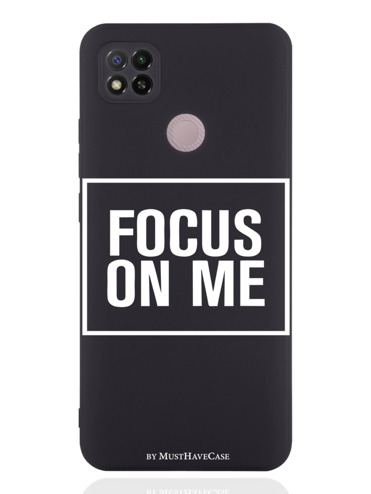 фото Чехол musthavecase для xiaomi redmi 9c focus on me черный