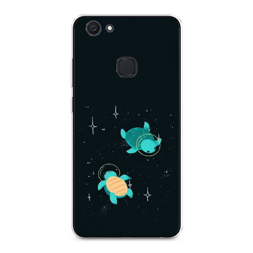 

Чехол Awog на Vivo V7 Plus "Черепашки космонавты", Разноцветный, 260750-4
