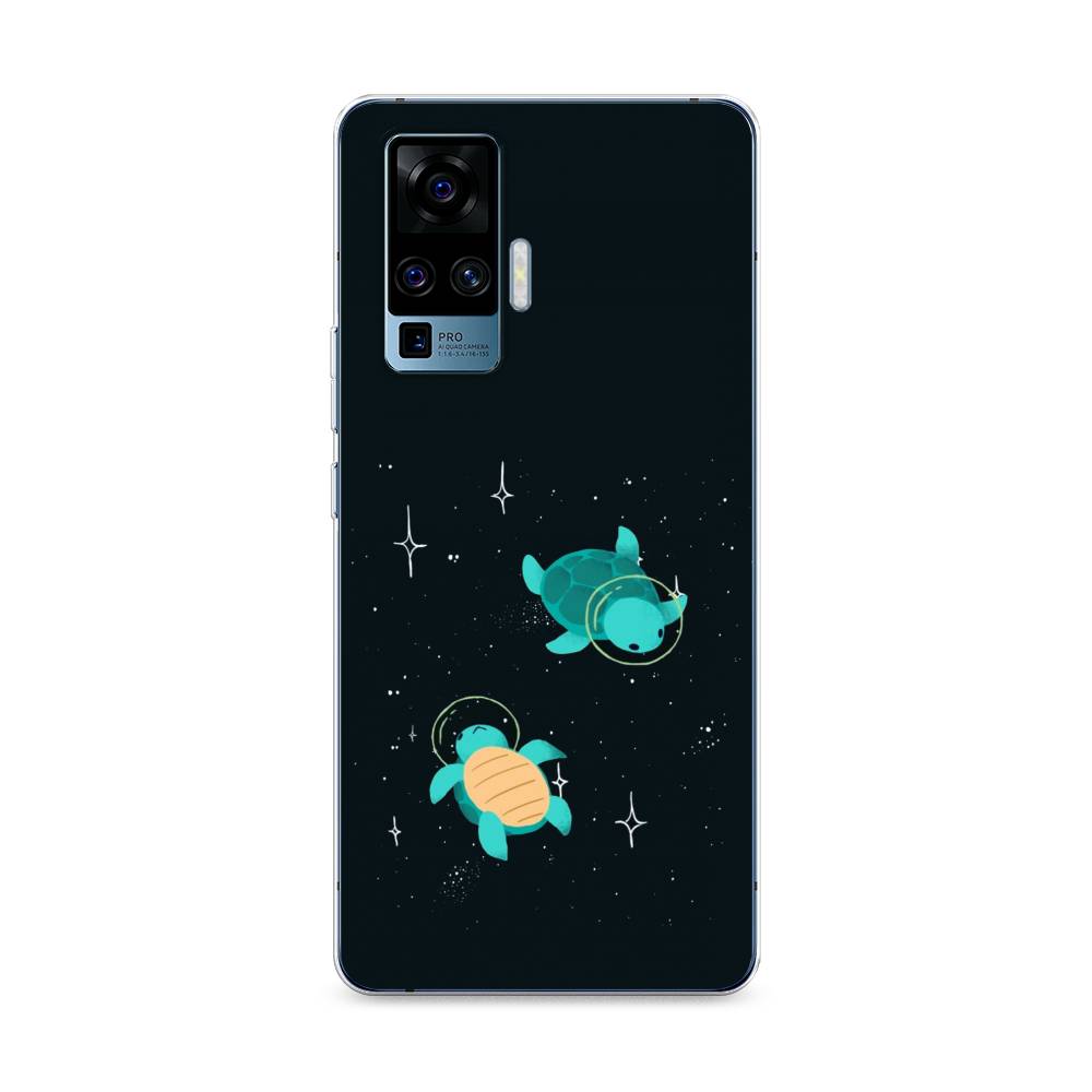

Чехол Awog на Vivo X50 Pro "Черепашки космонавты", Разноцветный, 262350-4