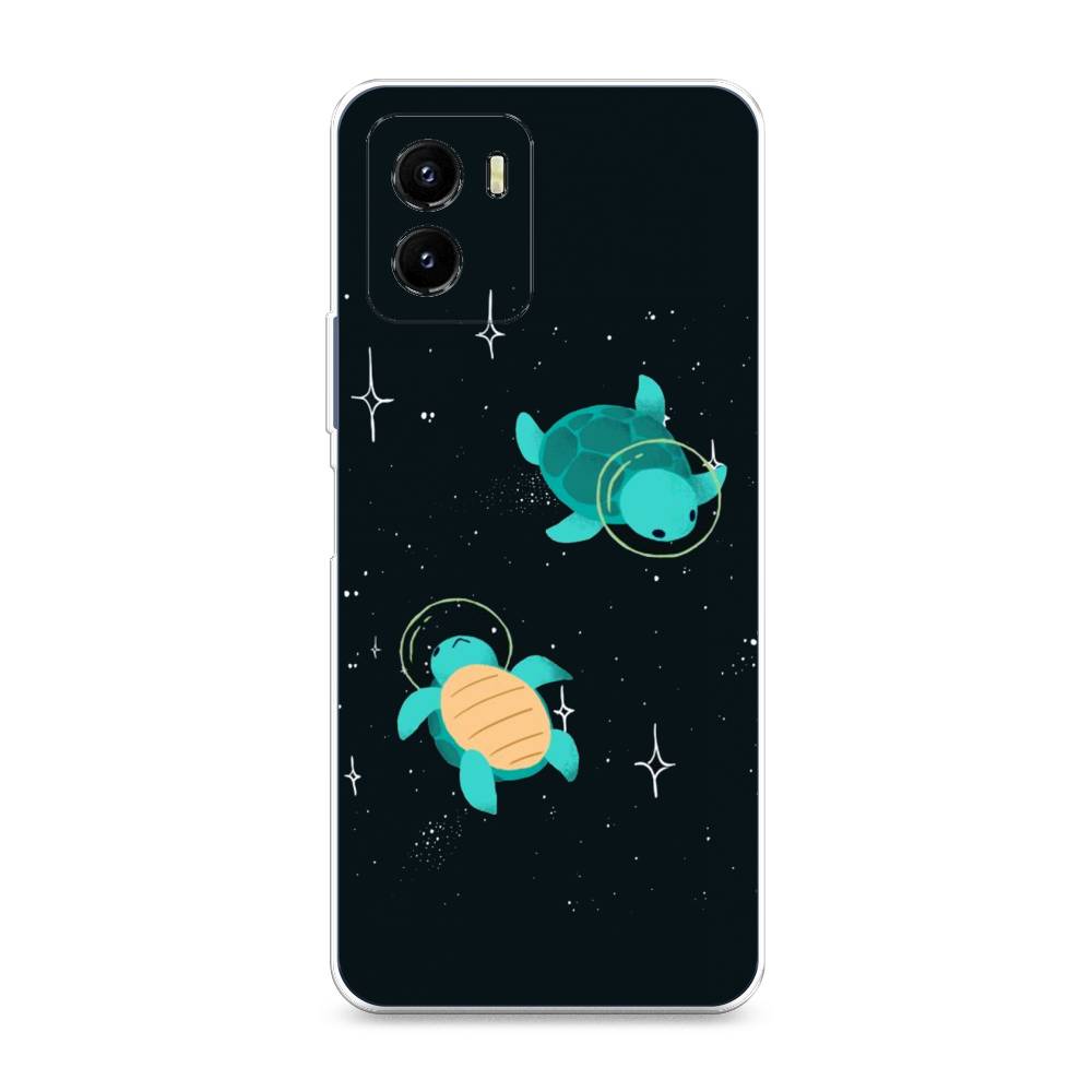 

Чехол Awog на Vivo Y10 "Черепашки космонавты", Разноцветный, 266450-4