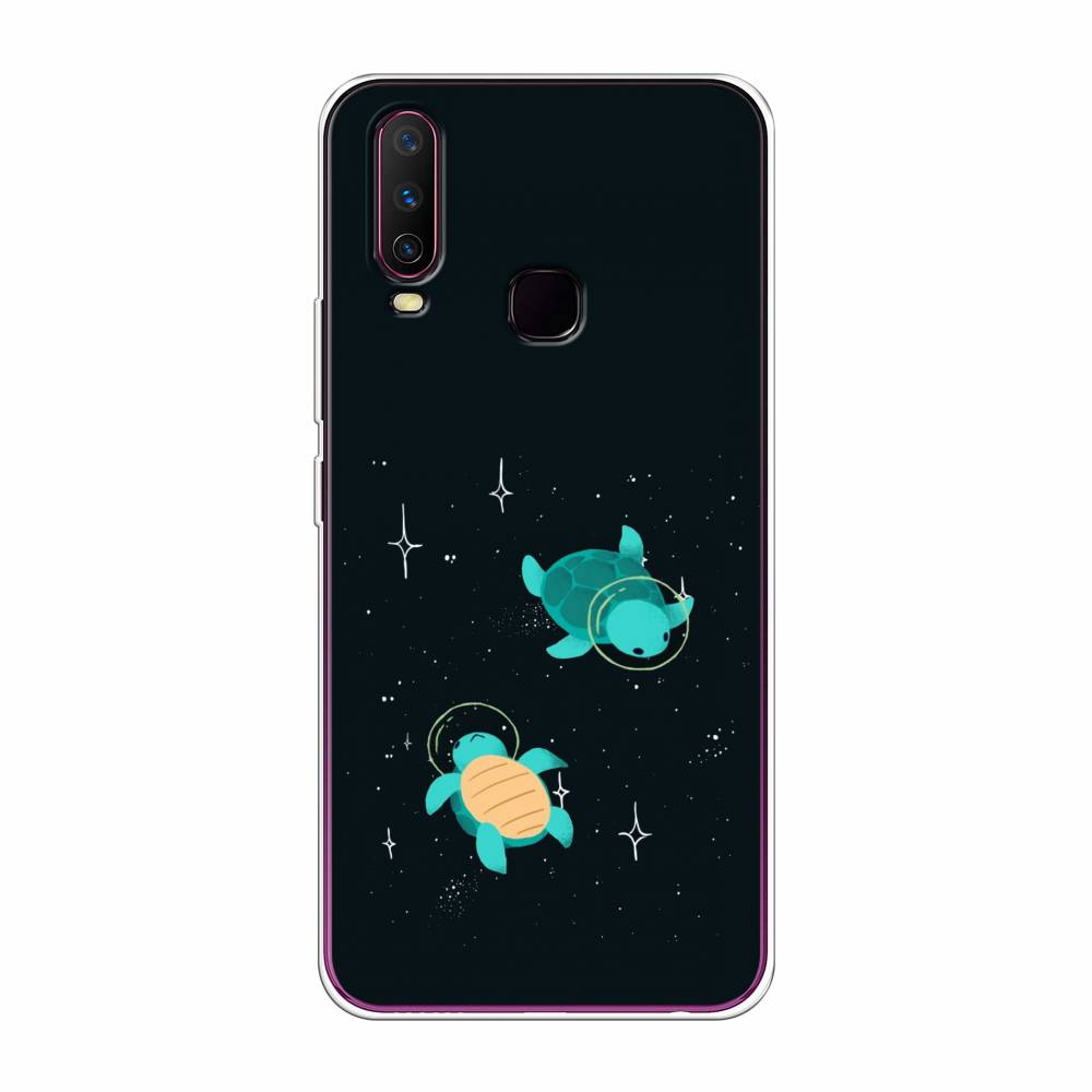 

Чехол Awog на Vivo Y17/Y12 "Черепашки космонавты", Разноцветный, 261750-4