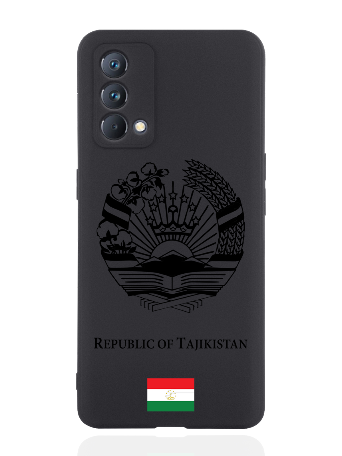 

Чехол SignumCase для realme GT Master Edition Черный лаковый Герб Таджикистана черный