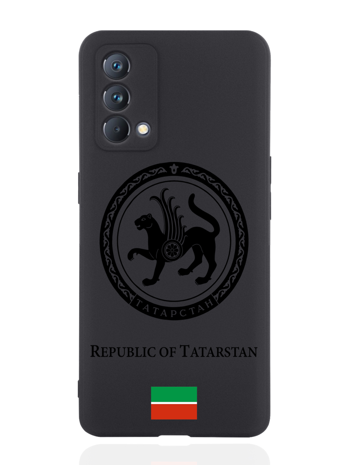 

Чехол SignumCase для realme GT Master Edition Черный лаковый Герб Татарстана черный