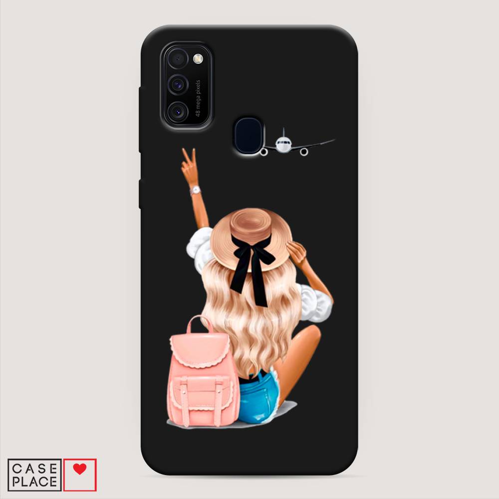 

Чехол Awog на Samsung Galaxy M21/M30s "Автостопом самолетом", Разноцветный, 29752-1
