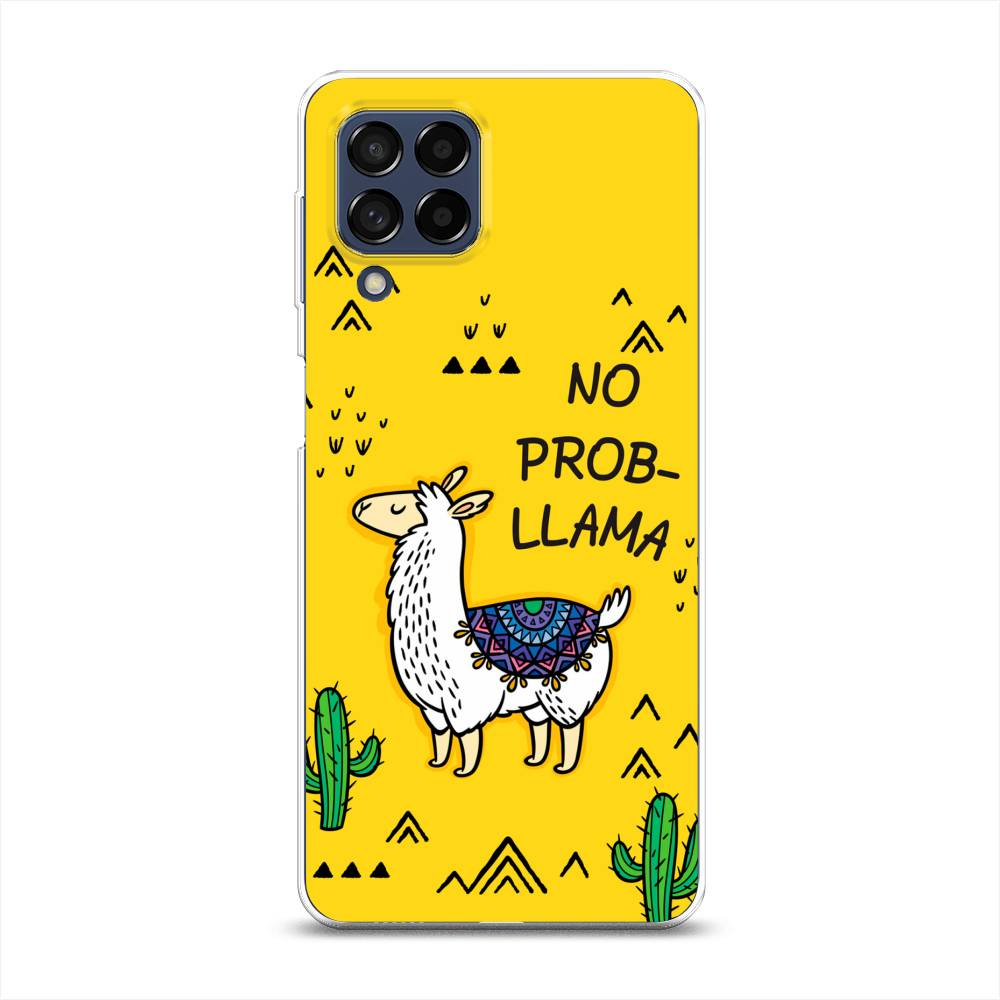 

Чехол Awog на Samsung Galaxy M53 / Самсунг M53 "No probLLama", Разноцветный, 2105850-2