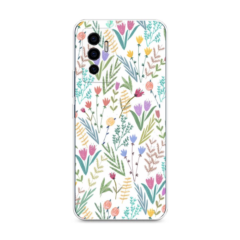 

Чехол Awog на Vivo V23e "Полевые цветы рисунок", Разноцветный, 265950-8