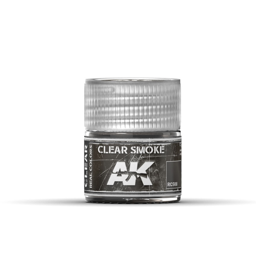 фото Ak interactive краска акриловая clear smoke 10ml