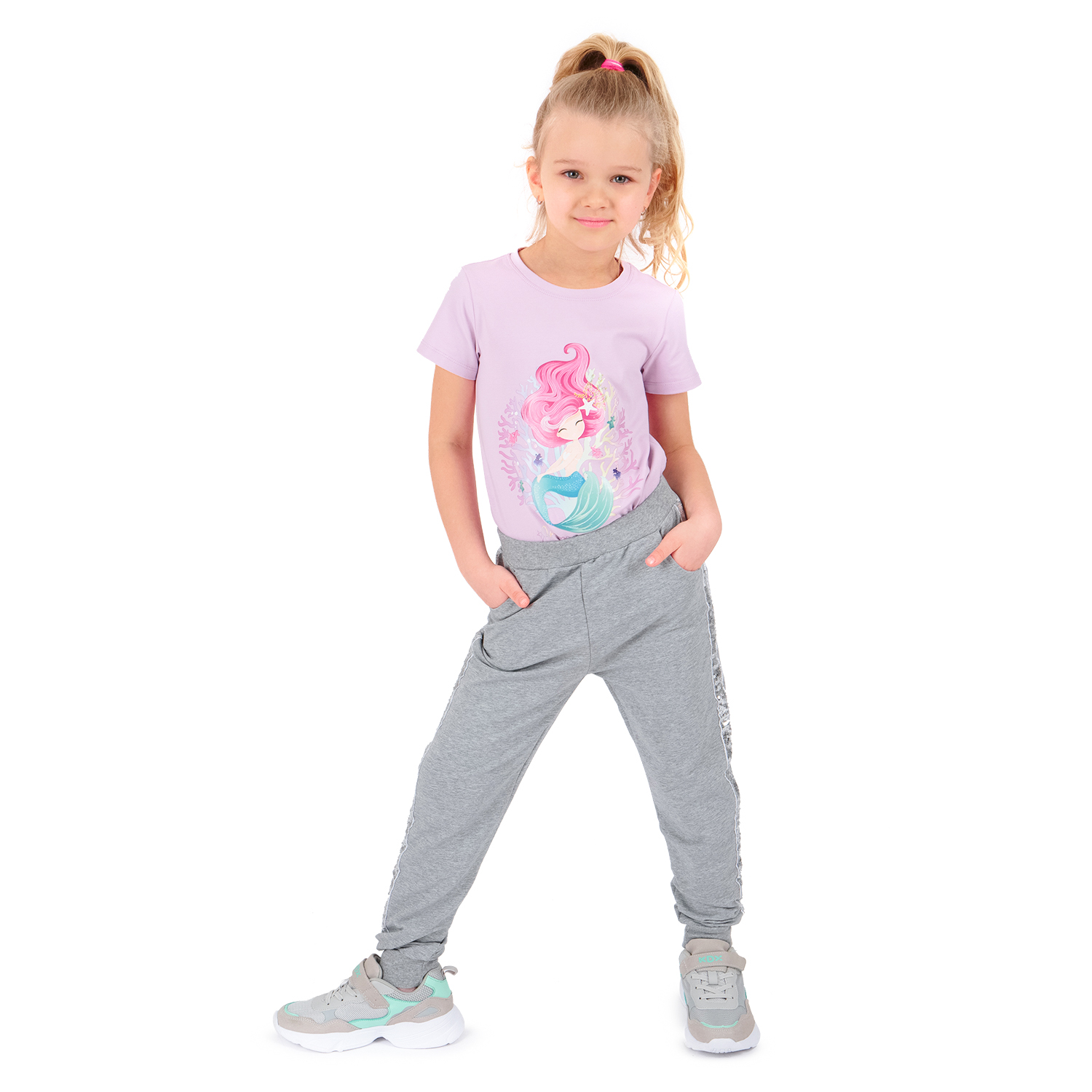 

Брюки детские Fun Time SS20328/l.grey р.104, SS20328/l.grey