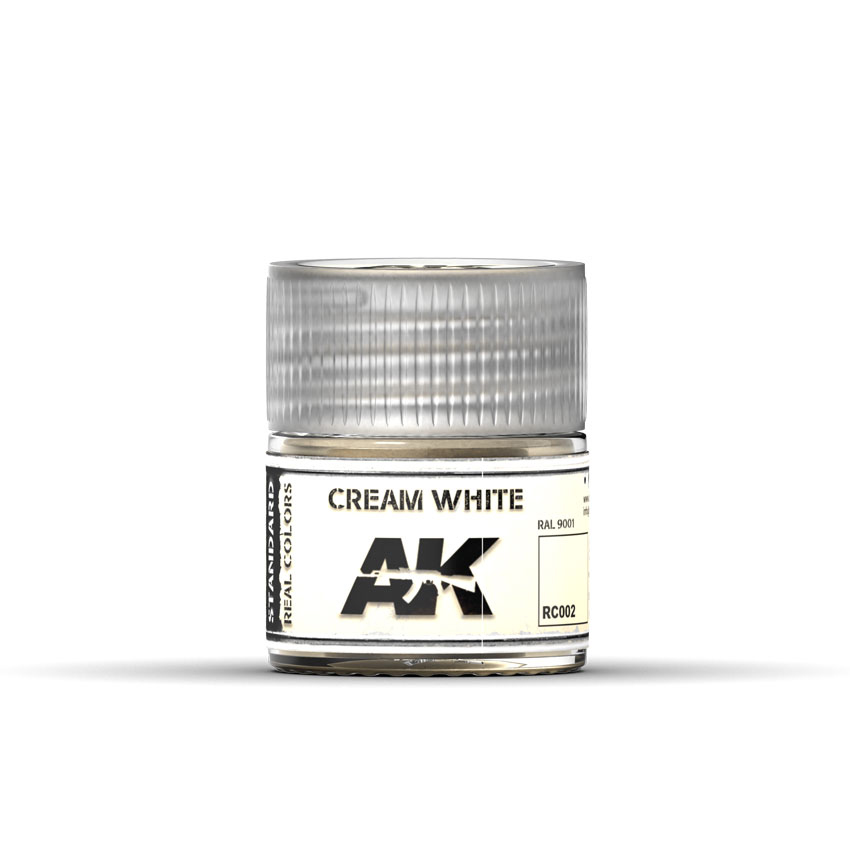 фото Ak interactive cream white ral 9001 10ml (кремово-белый)