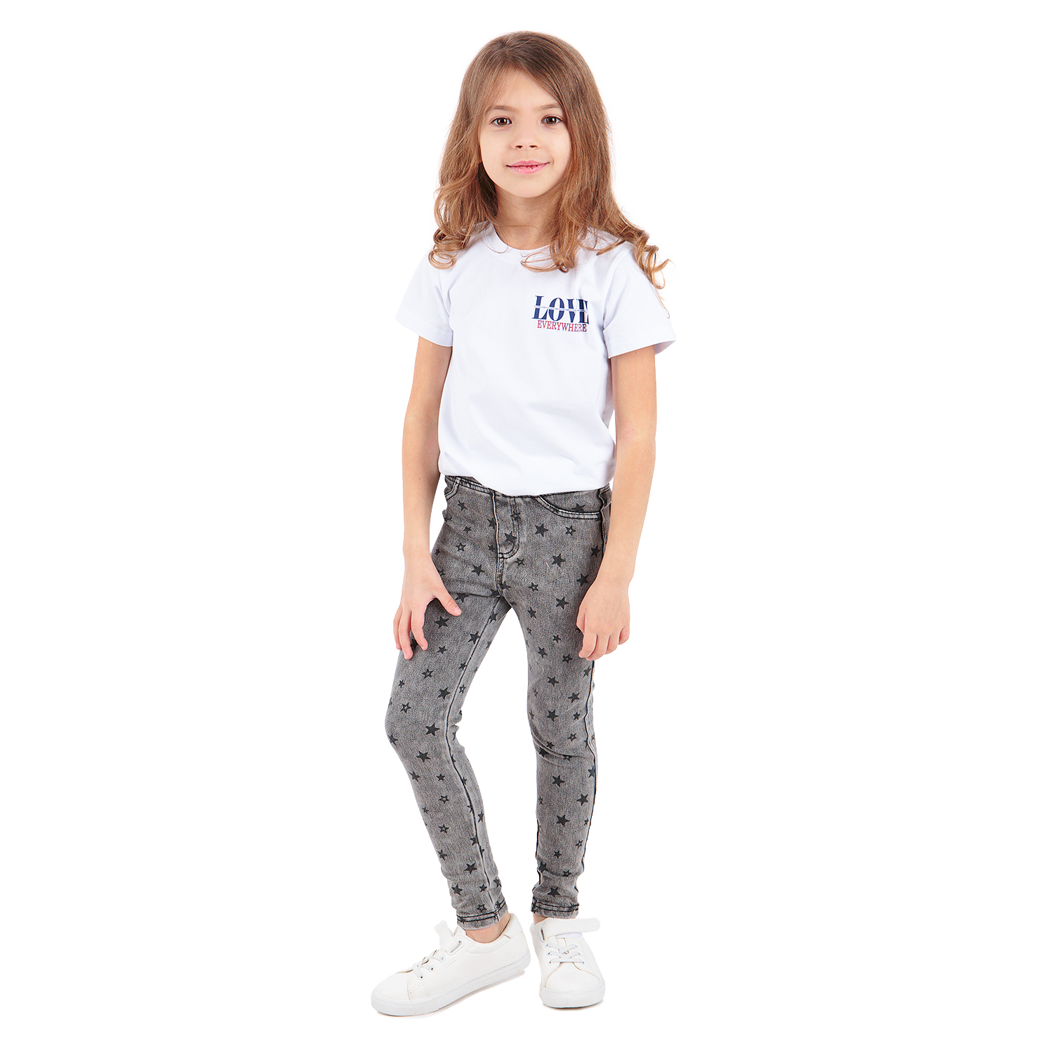 фото Леггинсы детские fun time ss20151m/grey р.104