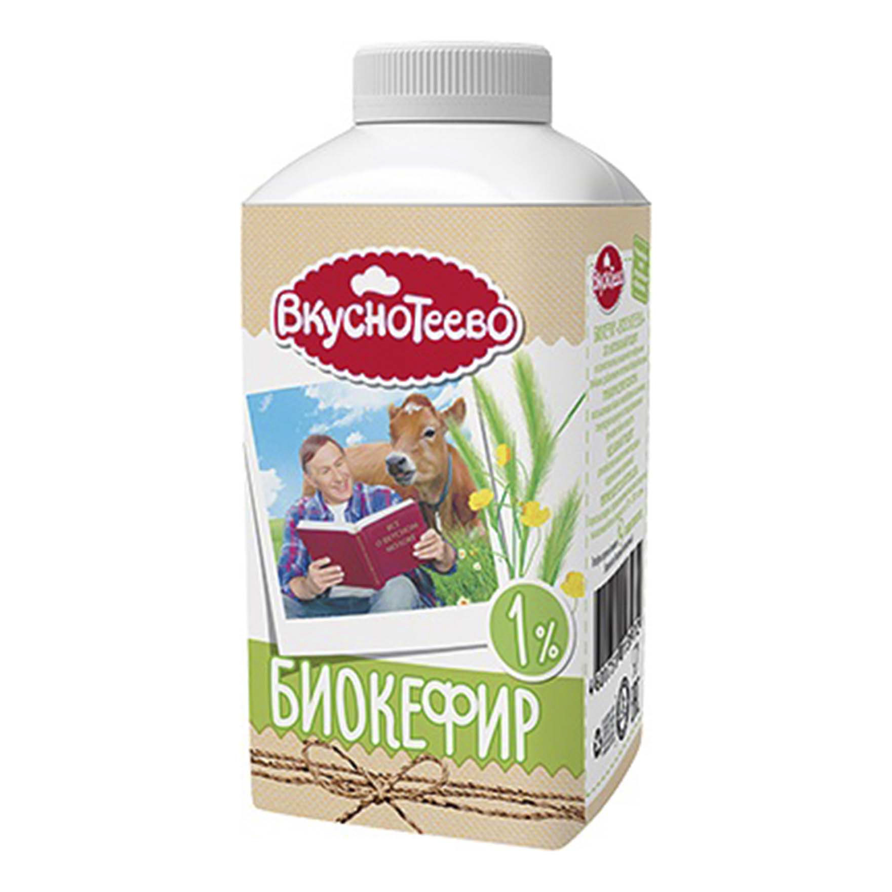

Биокефир Вкуснотеево 1% 450 г бзмж