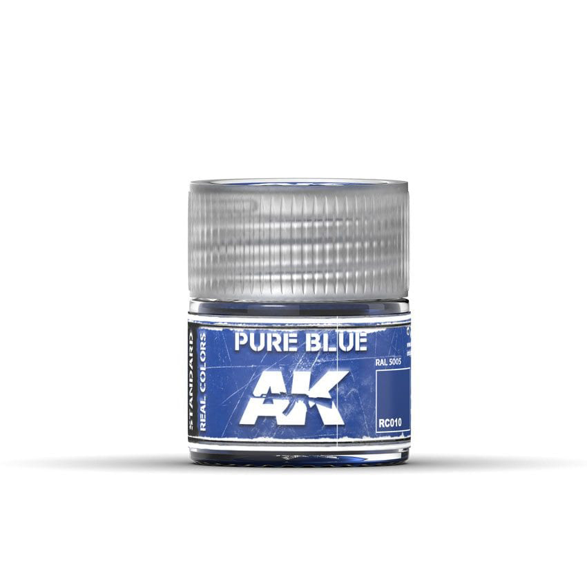 фото Ak interactive краска акриловая pure blue (синий) 10ml