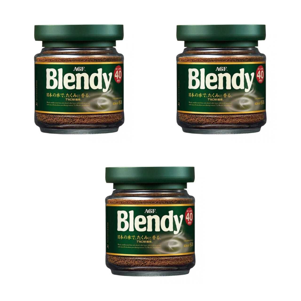 Кофе растворимый AGF Blendy, 80 г х 3 шт