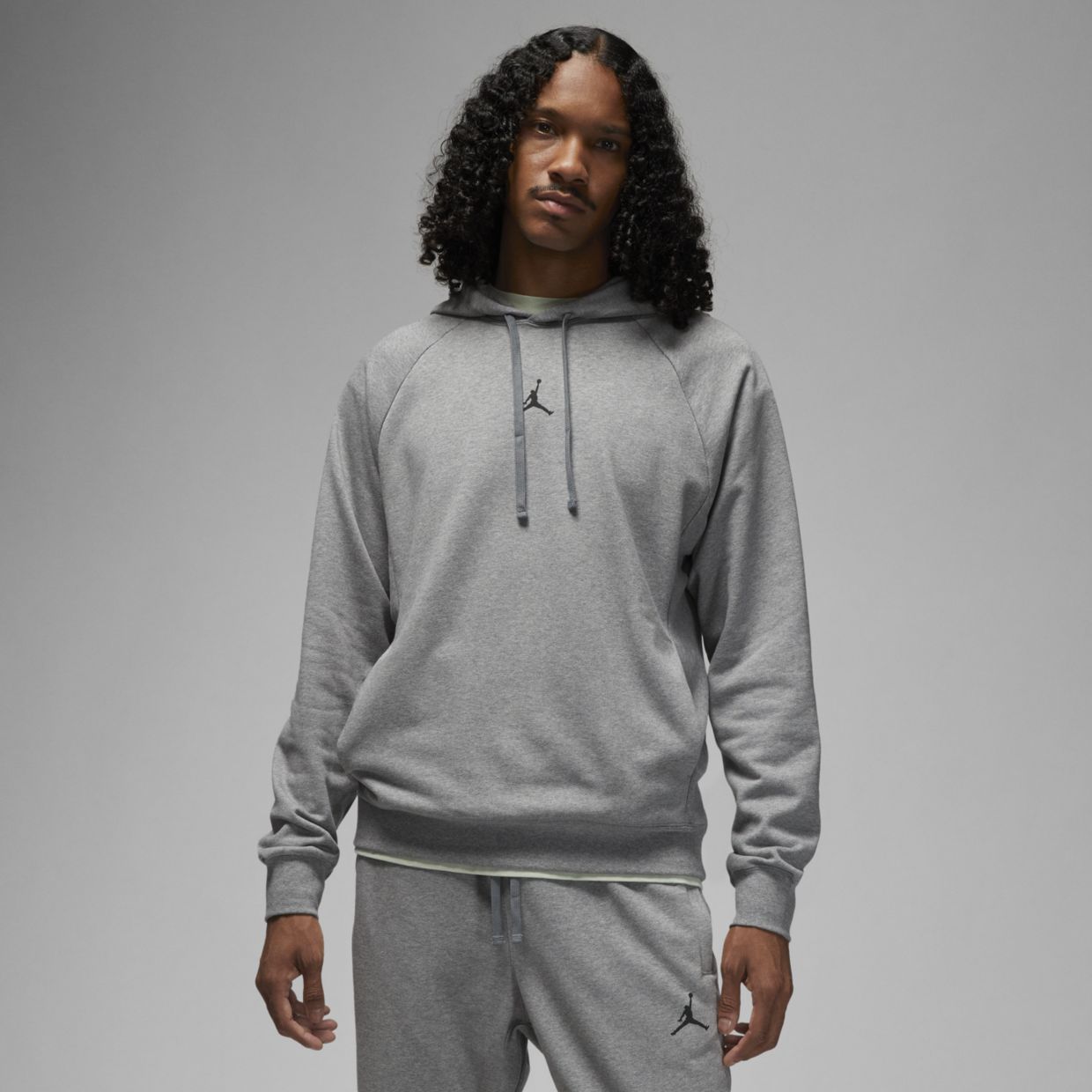 

Толстовка мужская Nike DQ7327 серая L, Серый, DQ7327