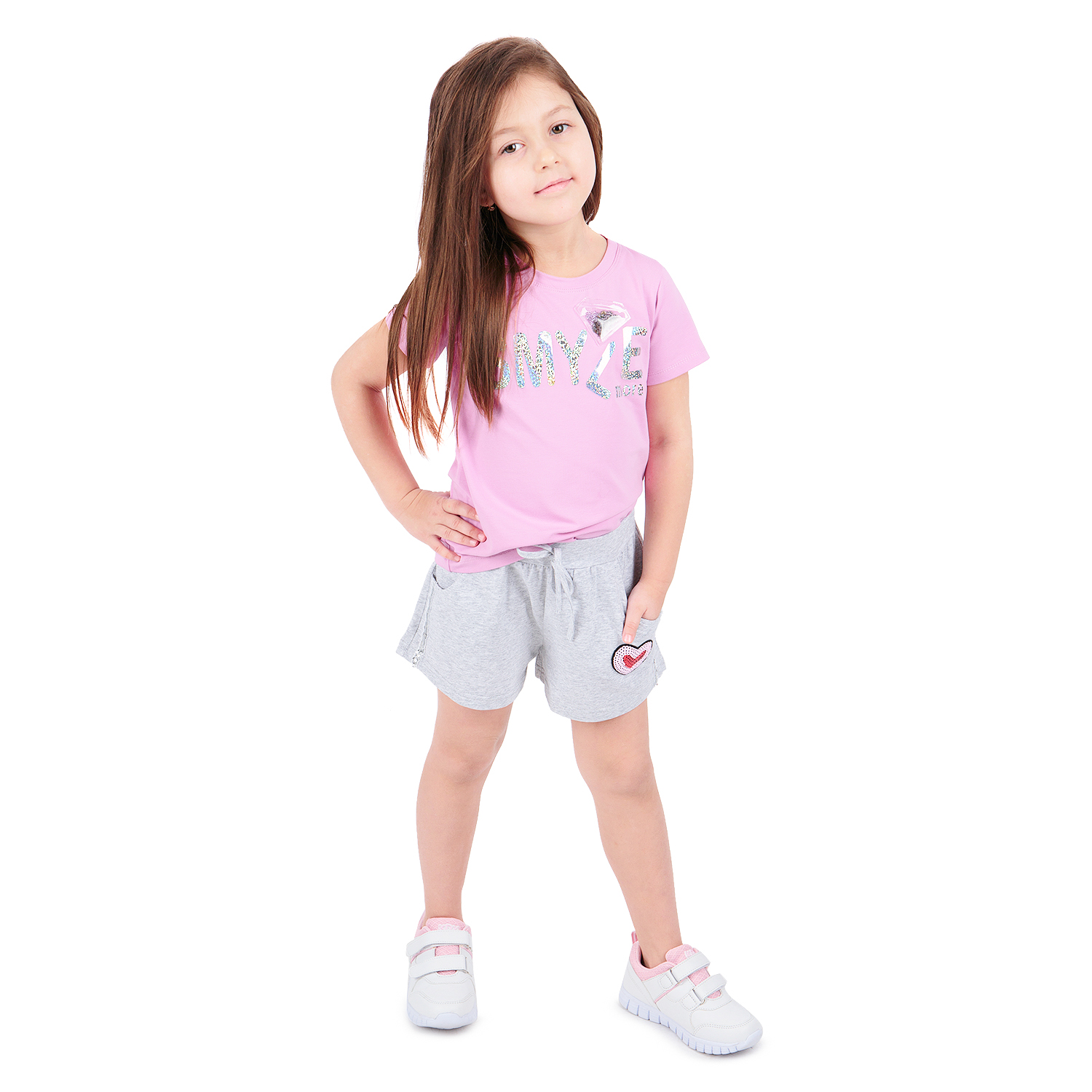 

Шорты детские Fun Time SS20252/grey р.98, SS20252/grey