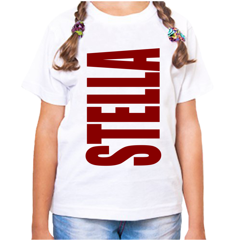 

Футболка девочке белая 24 р-р стелла, Белый, fdd_stella